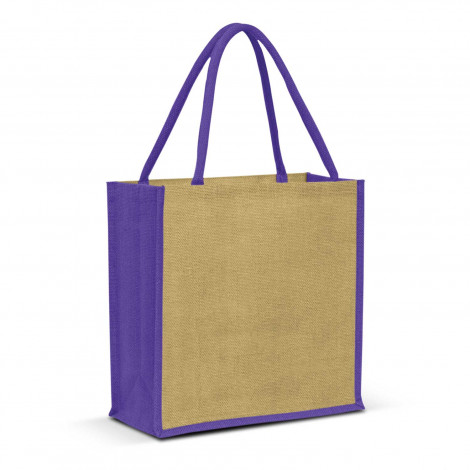 Monza Jute Tote Bag - Image 12