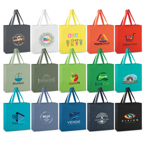 Carnaby Cotton Tote Bag - Colours - Image 2