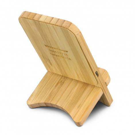 Bamboo Wireless Charging Stand - Image 3