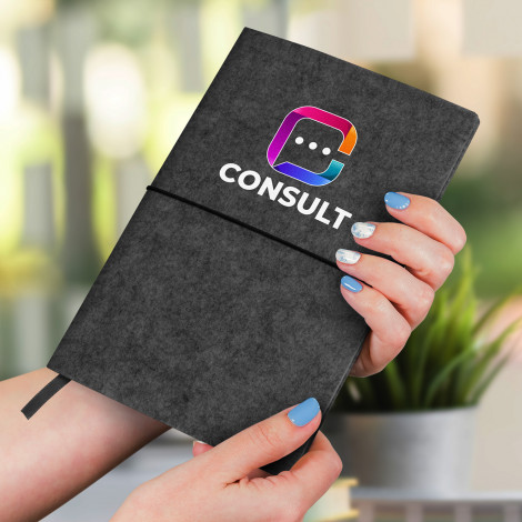 RPET Felt Soft Cover Notebook - Image 6