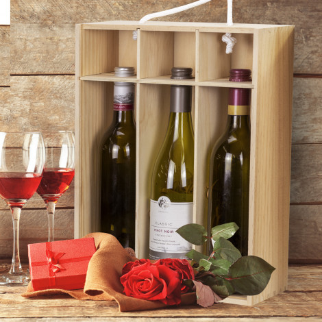 Tuscany Wine Gift Box - Triple - Image 6