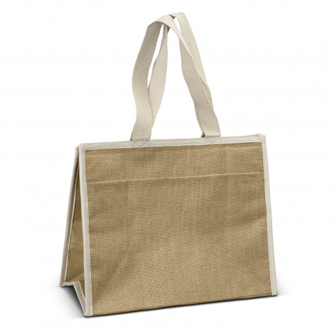 Lumi Jute Cooler Bag - Image 4
