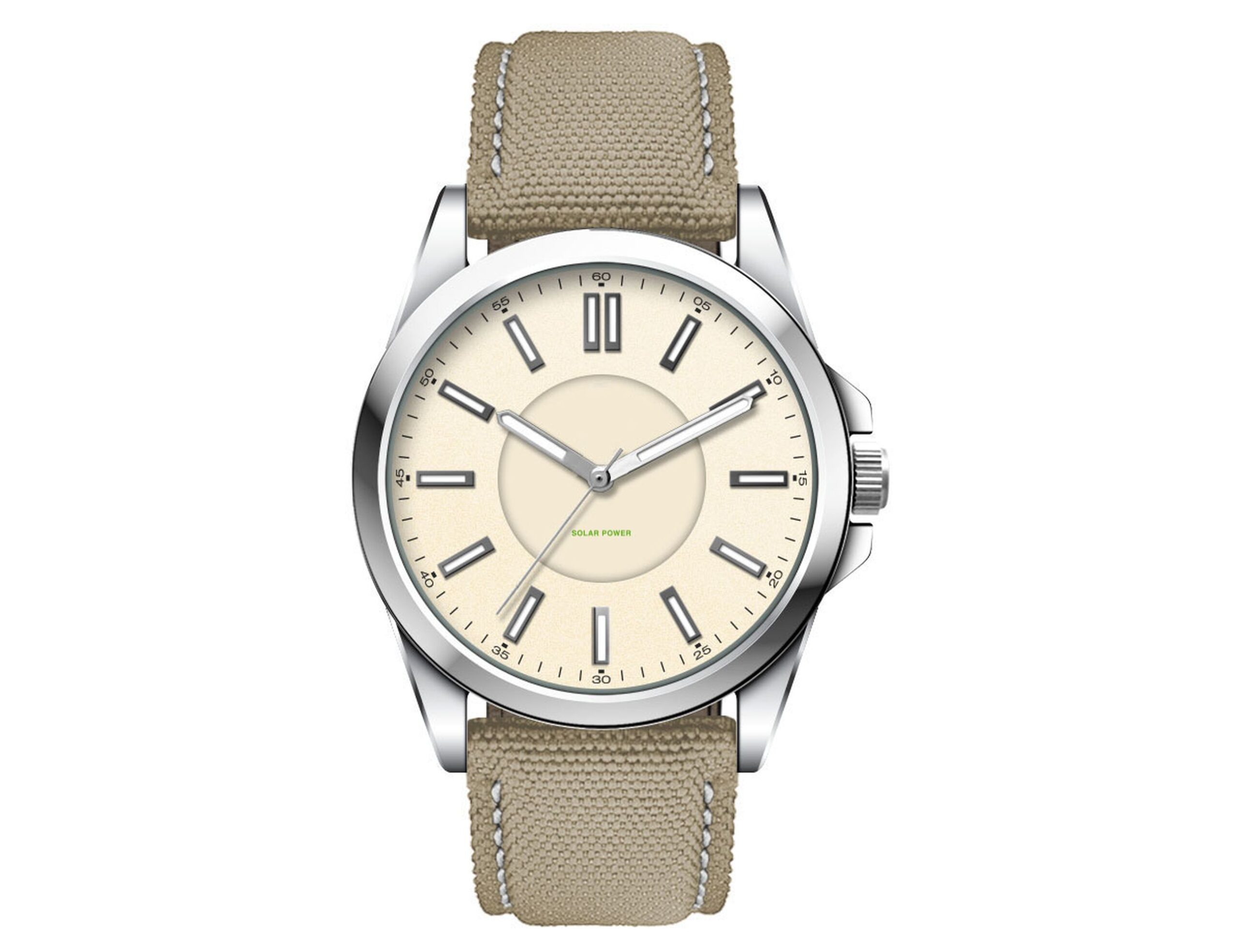 Solar Unisex Watch, rPET Strap - Image 3