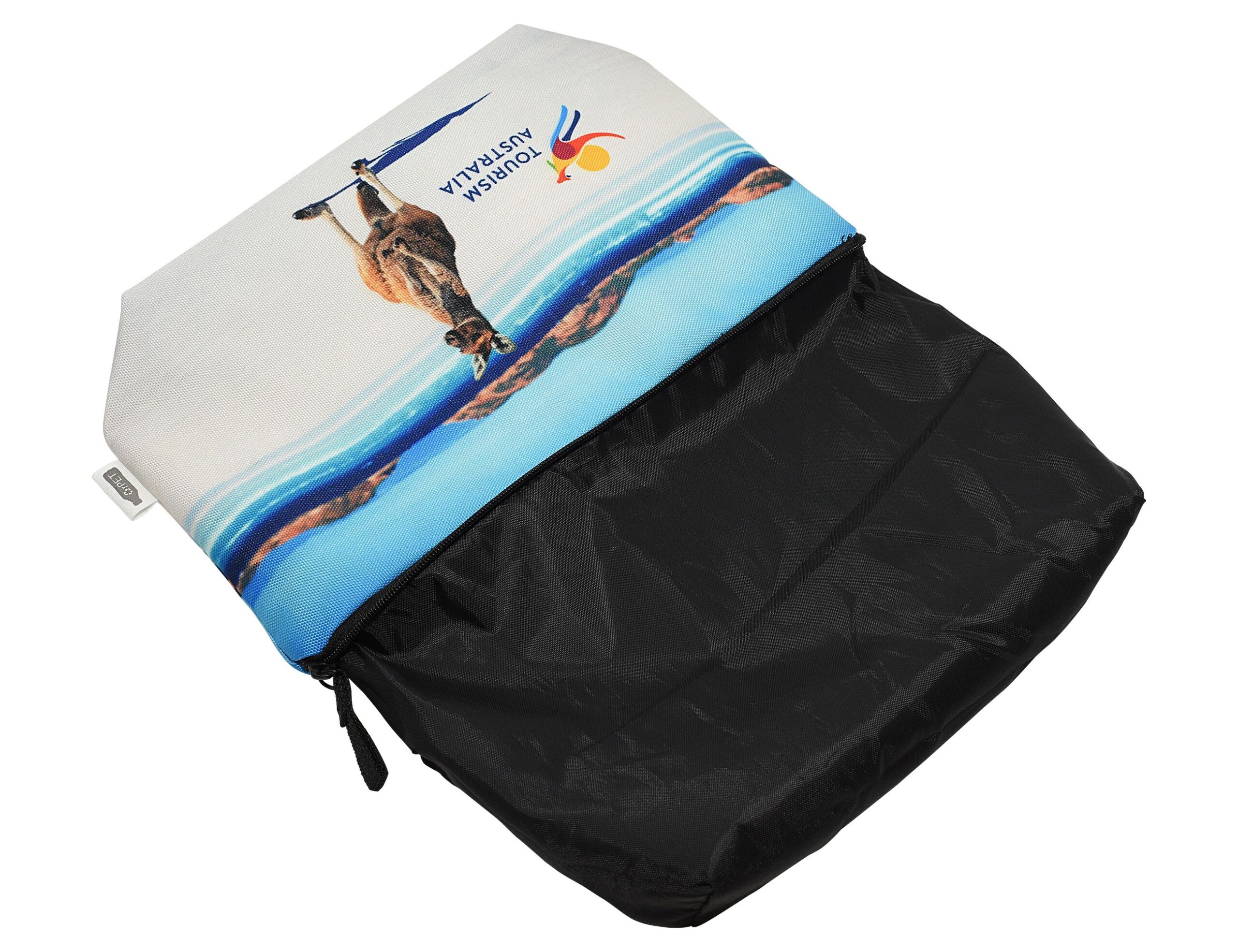 Spectra rPET Toiletry/Makeup Bag 17cm x 27cm x 8.5cm - Image 4