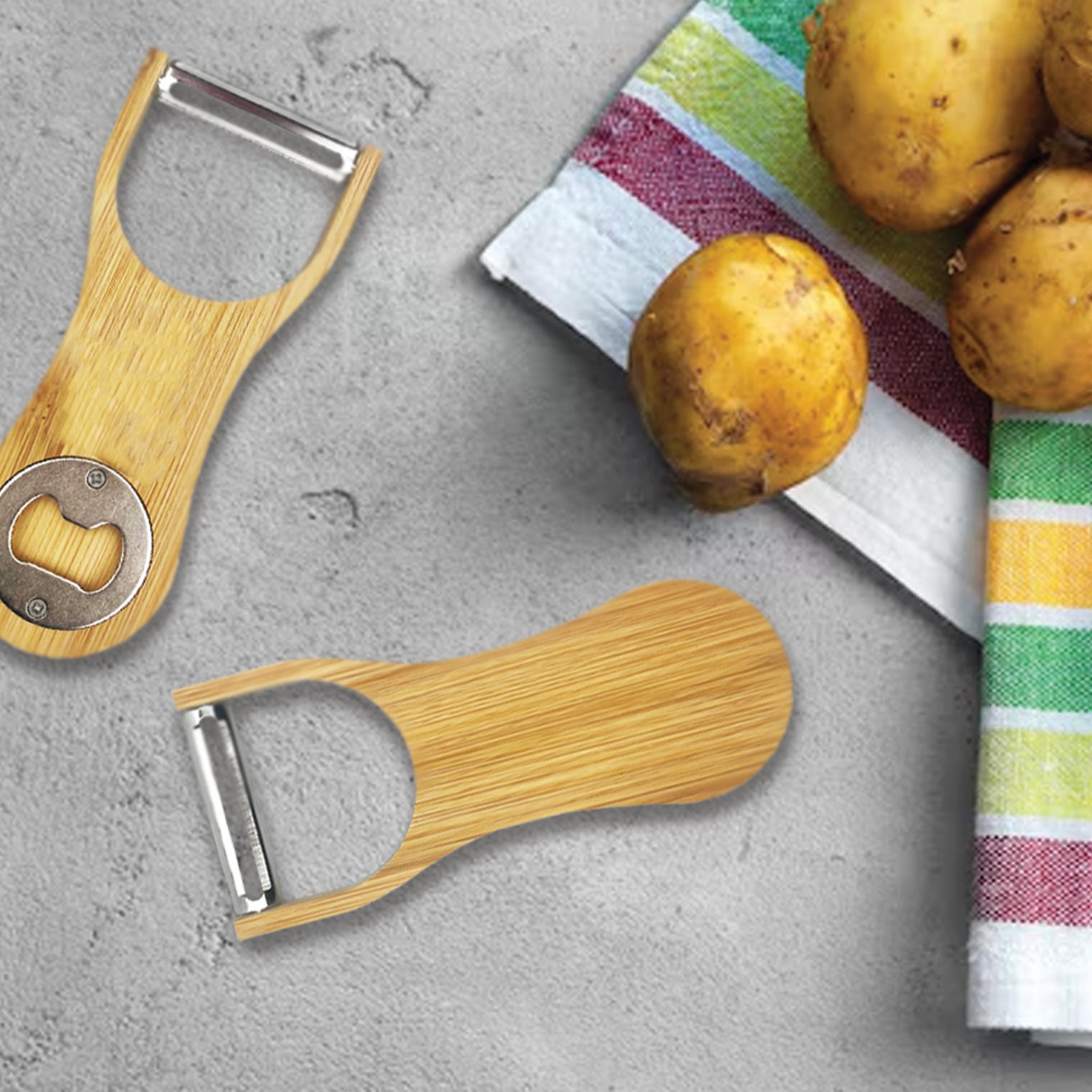 Orisha Bamboo Peeler Bottle Opener