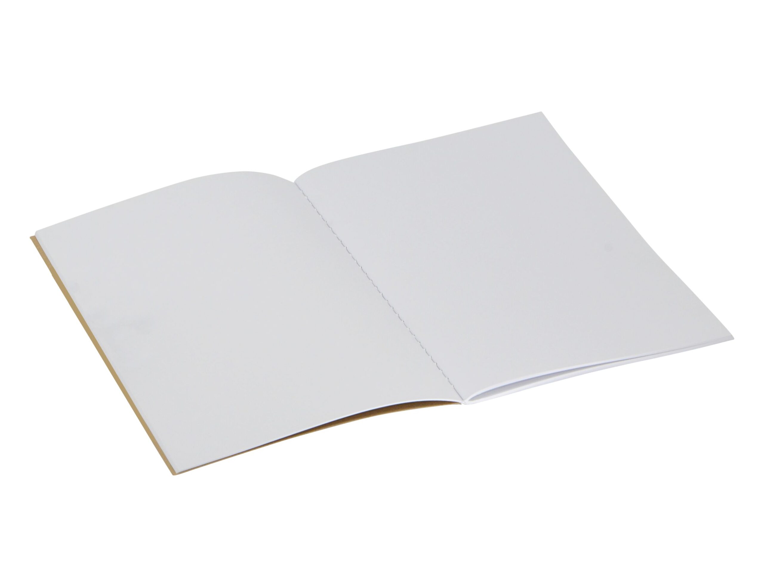 Kraft A5 Notebook, Blank - Image 3