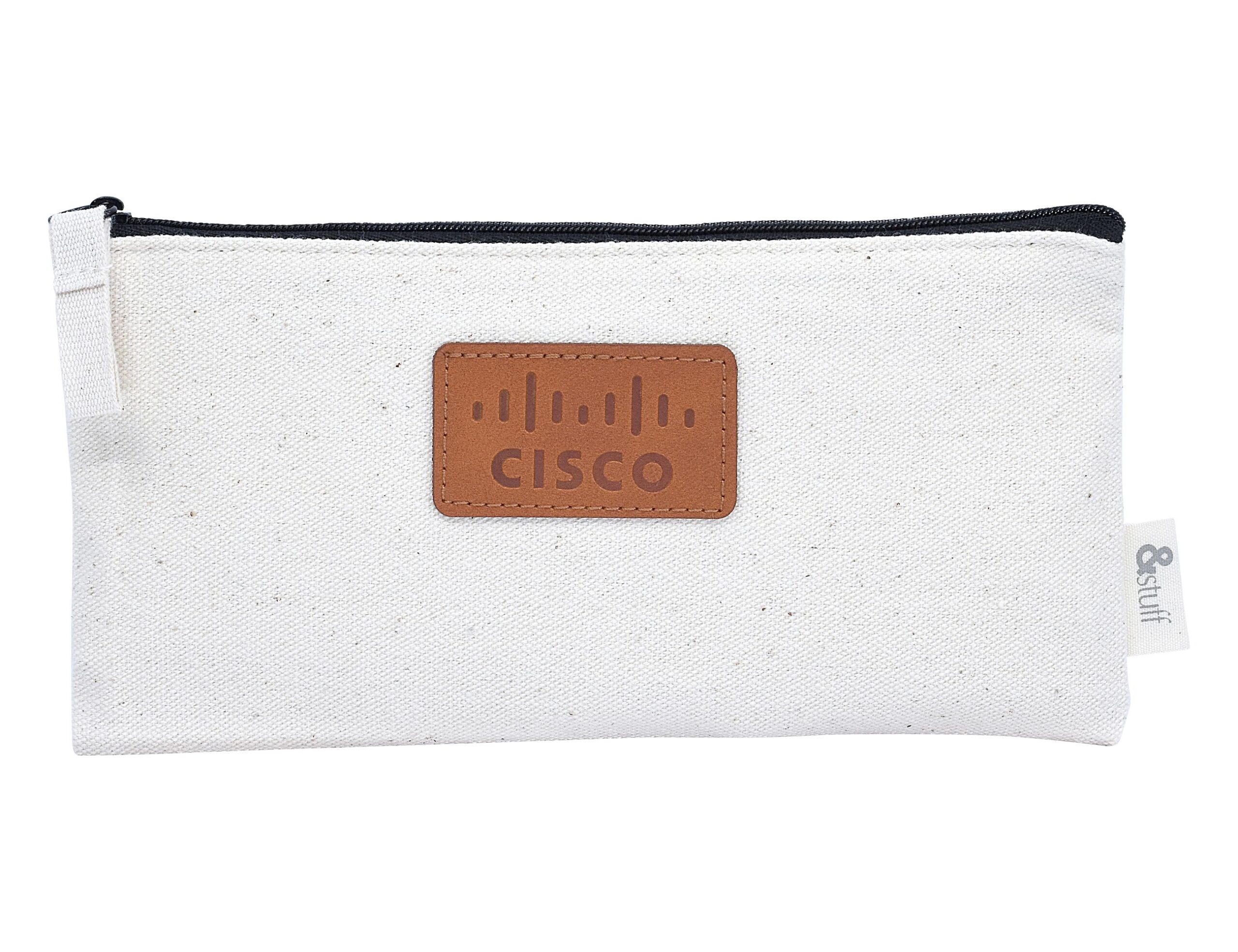 Calico Travel Pouch 12.5cm x 24.5cm - Image 6