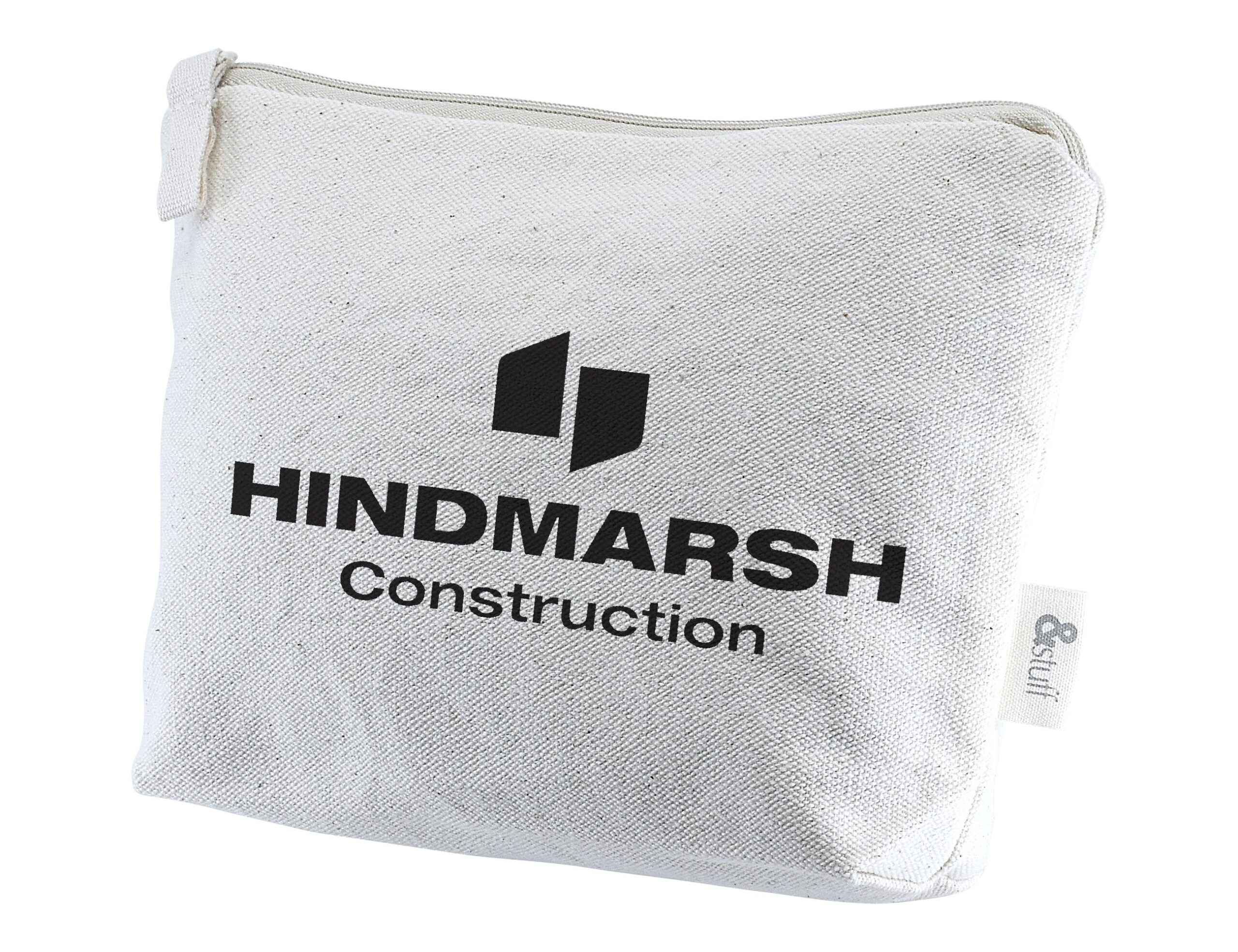 Calico Travel Pouch 14.5cm x22.5cm x5cm - Image 6